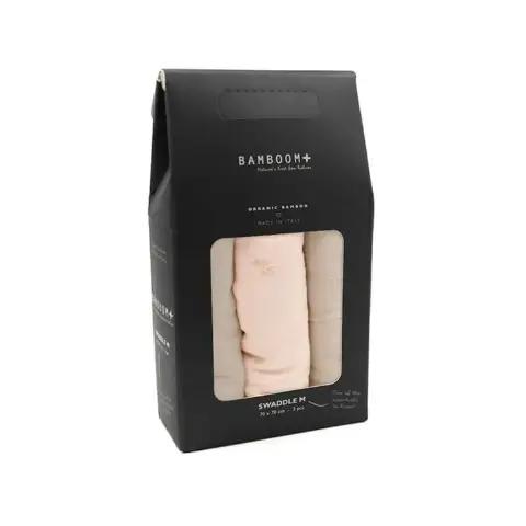 Bamboom Swaddle Muslin Multiuso 70x70cm 3pz Branches/Light Sand/Almond