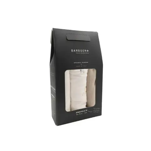 Bamboom Swaddle Muslin Multiuso 70x70cm 3pz Buddies/Light Sand/Off White