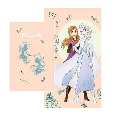 Set Asciugamani Spugna Frozen 2 Pz