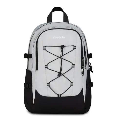 Zaino Scuola Backpack Invict-act Plus Plain Grs Micro Chip