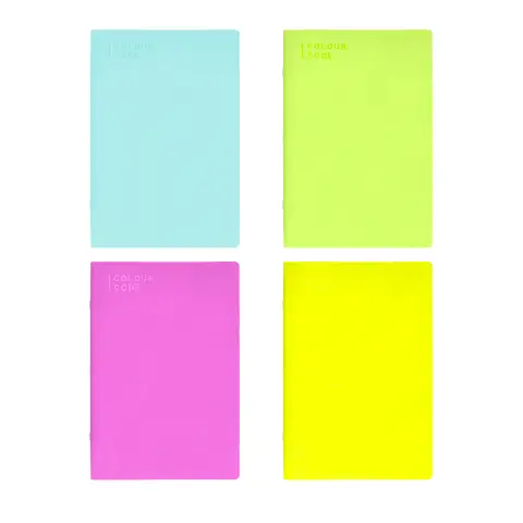 Colour Code Fluocode Quaderno A4 Maxi 104/80 Rigatura 1r - confezione 10 pz