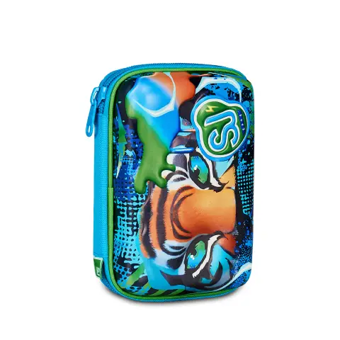Sj Gang Air Tiger Astuccio Scuola Speed Pad+3d