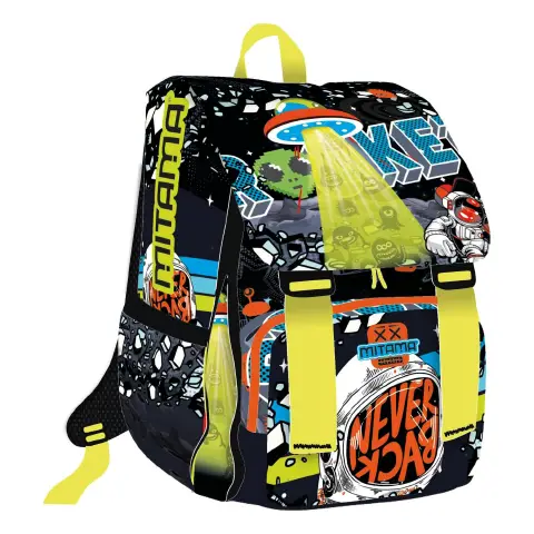 Mitama Disco Space Zaino Scuola Estensibile 4 Zip