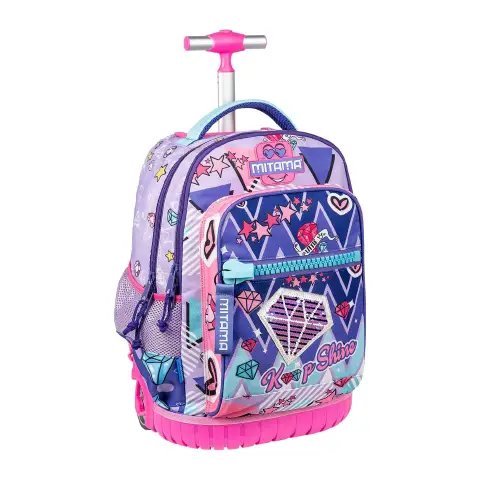 Mitama Double Diamond Zaino Scuola Trolley Run Extra 33L