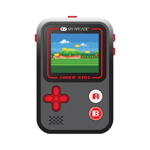 My Arcade Gamer Mini Classic 160 Nero Grigio Rosso