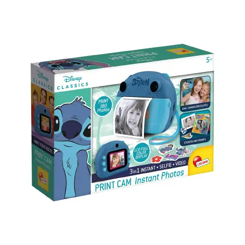 Stitch Print Cam – Fotocamera istantanea per piccoli creativi