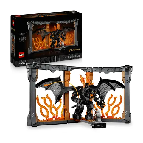 Lego Icons Il Signore degli Anelli: Book Nook del Balrog 10367