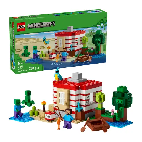 Lego Minecraft Casa nella Giungla Esplosiva 21275