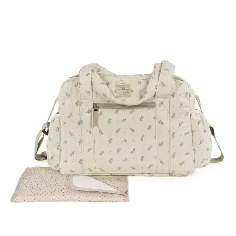 Borsa per il Cambio Walking Mum Mimosa con Fasciatoio Rosa