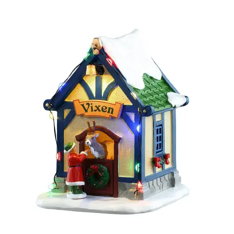 Vixen's Den Lemax – Decorazione Natalizia con Luci LED