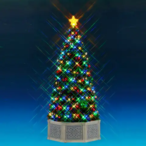 Albero di Natale Musicale Bluetooth con Luci LED – Lemax