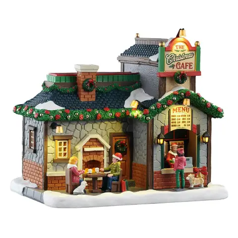 The Christmas Café Lemax Illuminato – Edificio Natalizio