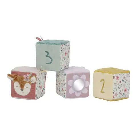 Little Dutch Set 4 Cubi Morbidi Multisensoriali Fairy Garden