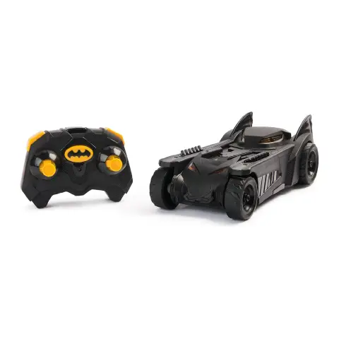 Batman Batmobile Radiocomandata Scala 1:18 con Luci e Suoni