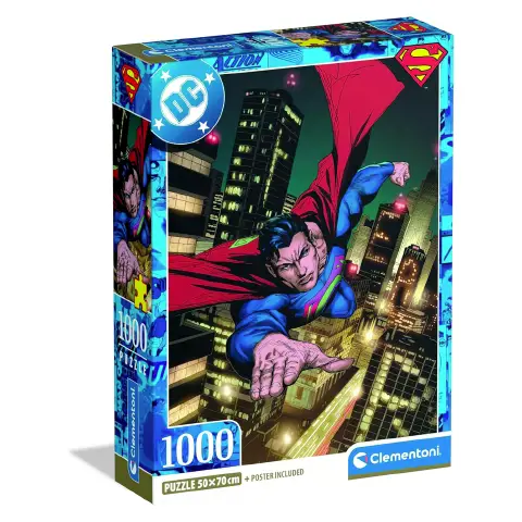 Puzzle 1000 Pezzi Superman Compact 2
