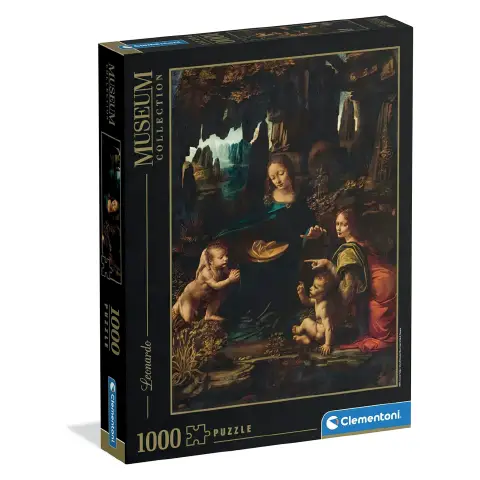 Puzzle 1000 Pezzi Hqc The Virgin Of The Rocks - confezione 13 pz