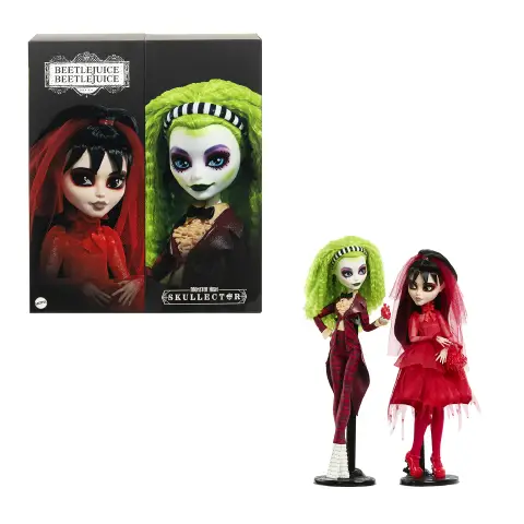 Monster High Skullector Beetlejuice 2 Bambole da Collezione
