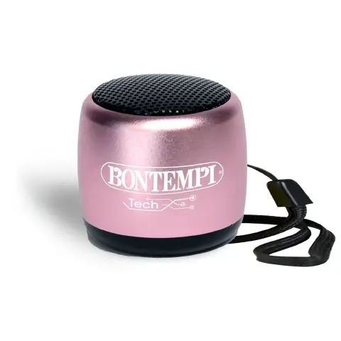 Mini Speaker Bluetooth Rosa TWS Portatile Ricaricabile