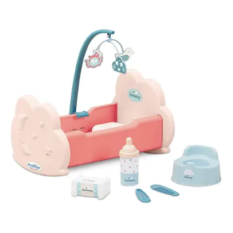 Lettino Per Bambole Con Accessori