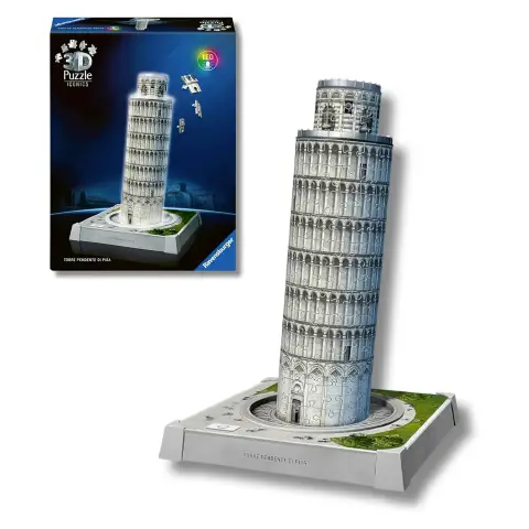 Puzzle 3D Iconics Torre Di Pisa Led