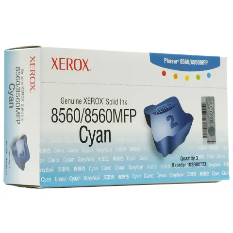 XEROX CF.3 STICK S. INK PHASER 8560 CYAN