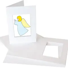 GREETING CARDS WITH RECTANGULAR WINDOW