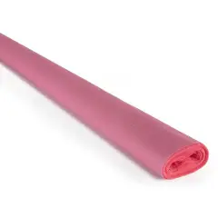 Carta Crespa Leggera Rosa - Rotolo 50x250 cm
