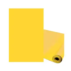 Carta Camosciata Adesiva - Rotolo 2x50 cm, Giallo (80 g/m²)