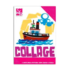 Carta Collage Colorata – Blocco 12 Fogli – 50 x 70 cm – Verde