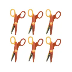Zig-zag Shaped Blade Scissors
