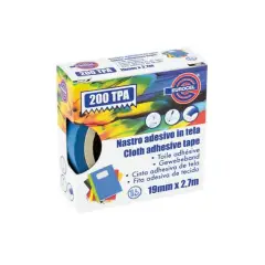 19mm Adhesive Canvas Tape. Blue