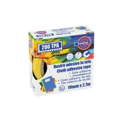 19mm Adhesive Canvas Tape. Yellow