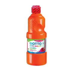 Giotto Ready Tempera Extra Quality - Orange - Bottle 500 ml