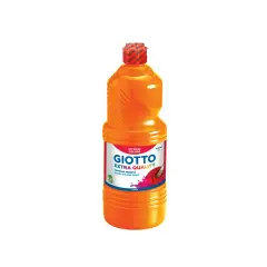 Giotto Extra Quality Ready Tempera - 1000 ml Bottle - Orange