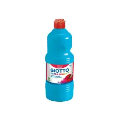 Giotto Ready Tempera Extra Quality - 1000 ml Bottle - Cyan