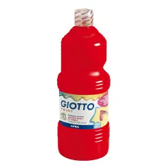 Giotto Ready Tempera Extra Quality Ml. 1000 - Vermilion Red