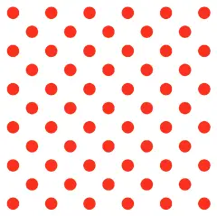 Red/White Polka Dot Paper 300 gr/sqm cm 50x70