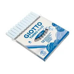 Children's Colors Turbo Maxi Giotto 12 Pieces Grey Markers