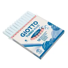 Pennarelli Turbo Maxi Giotto - 12 Pezzi • Carne