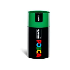 Pennarelli Uni Posca - Punta media 1,8 – 2,5 mm – Gift Box 18 Colori - Tappo Verde