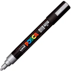 Uni Posca Marker Medium Point Silver