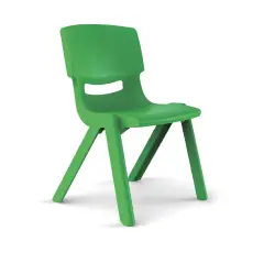 CAM Compliant Nursery and Kindergarten Chair, ErgoCam Baby Size 1 Green