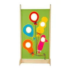 Tall Rainbow Dividers "Balloons" For Kindergarten