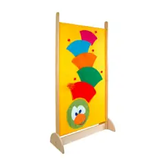 Tall Rainbow Partition "Centipede" For Preschool