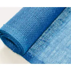 Telo in Juta Blu 100x125 cm – Fibra di Iuta Naturale