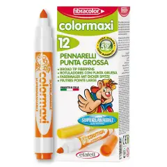 Colormaxi Fibracolor Orange Markers