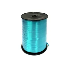 Nastro Regalo Celeste – 10 mm x 250 Yard, Polipropilene Arricciabile