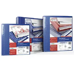 Stelvio Ti 65 A4 4q Blue Binder