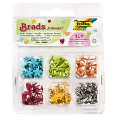 Decorative sample clips 15mm. 120Pcs.