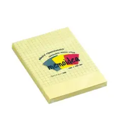 Memoidea Notes Repositionable 102x150mm. Squares